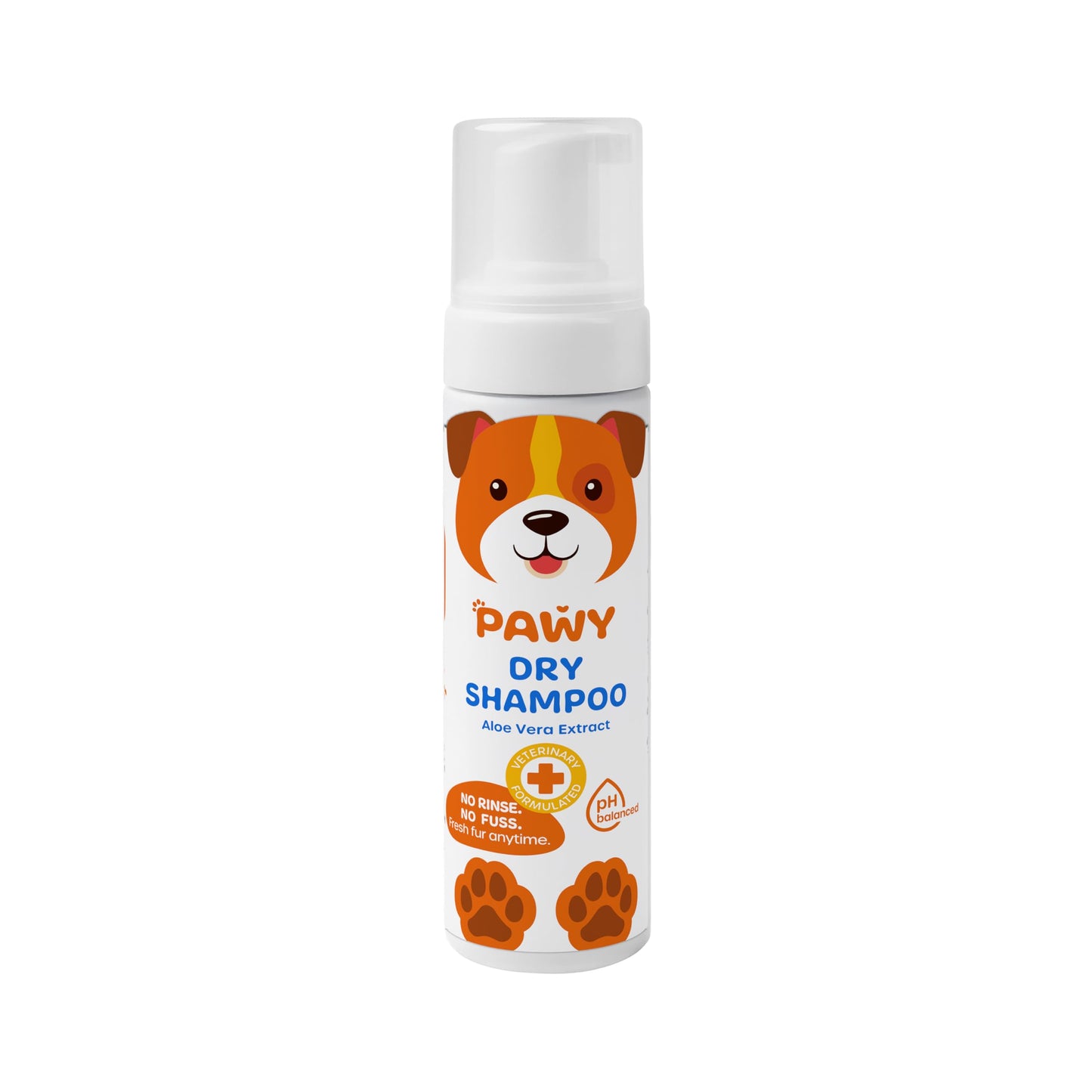 PAWY Dog Dry Shampoo Foam 200ml