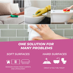 LOLE'S Stain Remover Powder for Clothes & Laundry - Mineral Based Oxygen Bleach - Laundry Booster with Sodium Percarbonate, Safe for Baby Clothes - 2 x 750 gr