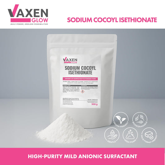 VAXEN Sodium Cocoyl Isethionate (SCI) Powder 500g