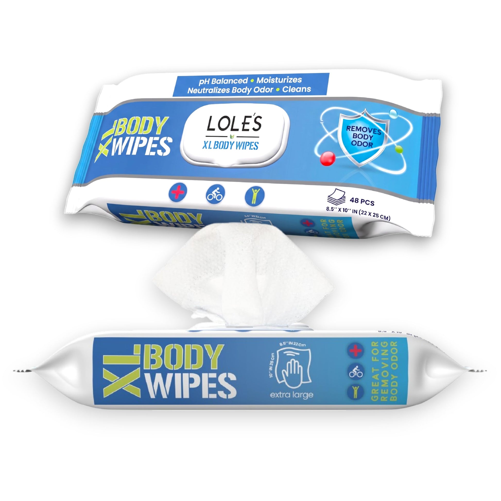 LOLE'S XL Body Wipes — 1 Pack