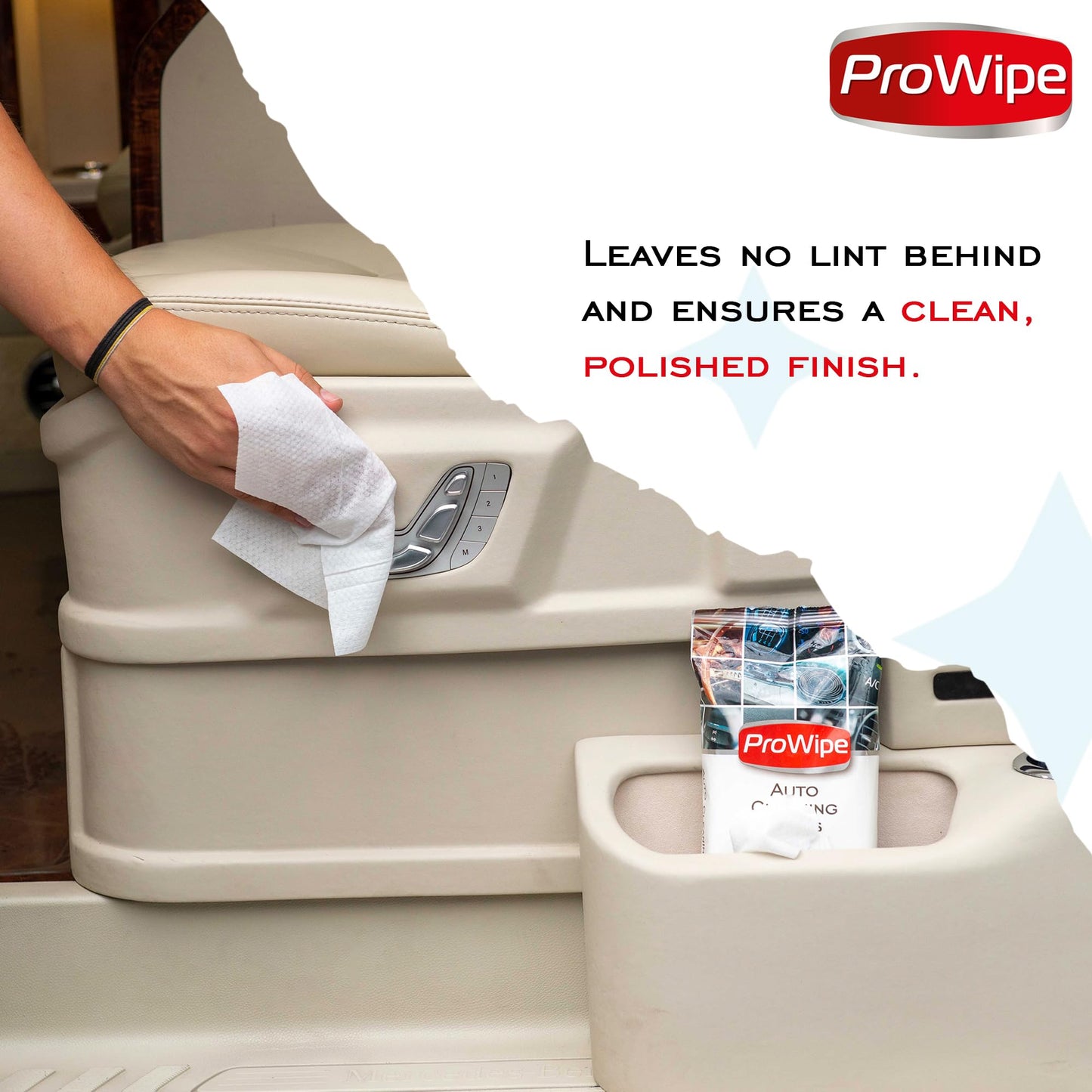 ProWipe Car Interior Cleaning Wipes