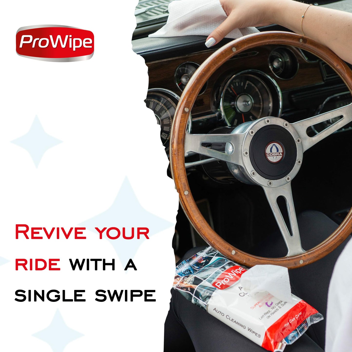 ProWipe Car Interior Cleaning Wipes