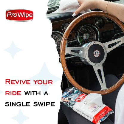 ProWipe Car Interior Cleaning Wipes