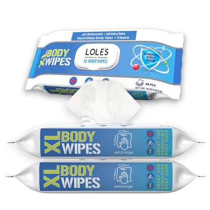 LOLE'S XL Body Wipes — 2 Pack