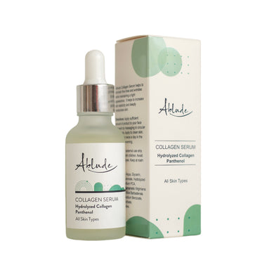 Ablude Collagen Serum - Anti Ageing Facial Serum - with Hydrolyzed Collagen & Panthenol (30ml)