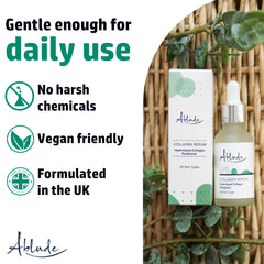 Ablude Collagen Serum - Anti Ageing Facial Serum - with Hydrolyzed Collagen & Panthenol (30ml)