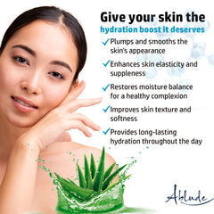 Ablude Hydrating Serum - Deep Hydration Serum with Hyaluronic Acid & Aloe Barbadensis - Hyaluronic Face Serum - Soothing Skin Serum - Revitalising Skincare Facial Serum (30ml)