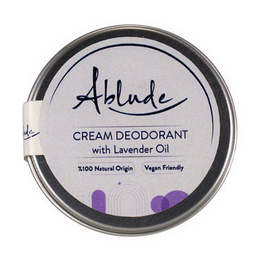 Ablude Cream Deodorant with Lavender Oil, 100% Natural Origin, Vegan Friendly, 50g